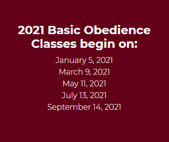 IOTC Obedience class Dates